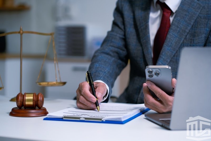 Lawyer singing in documents